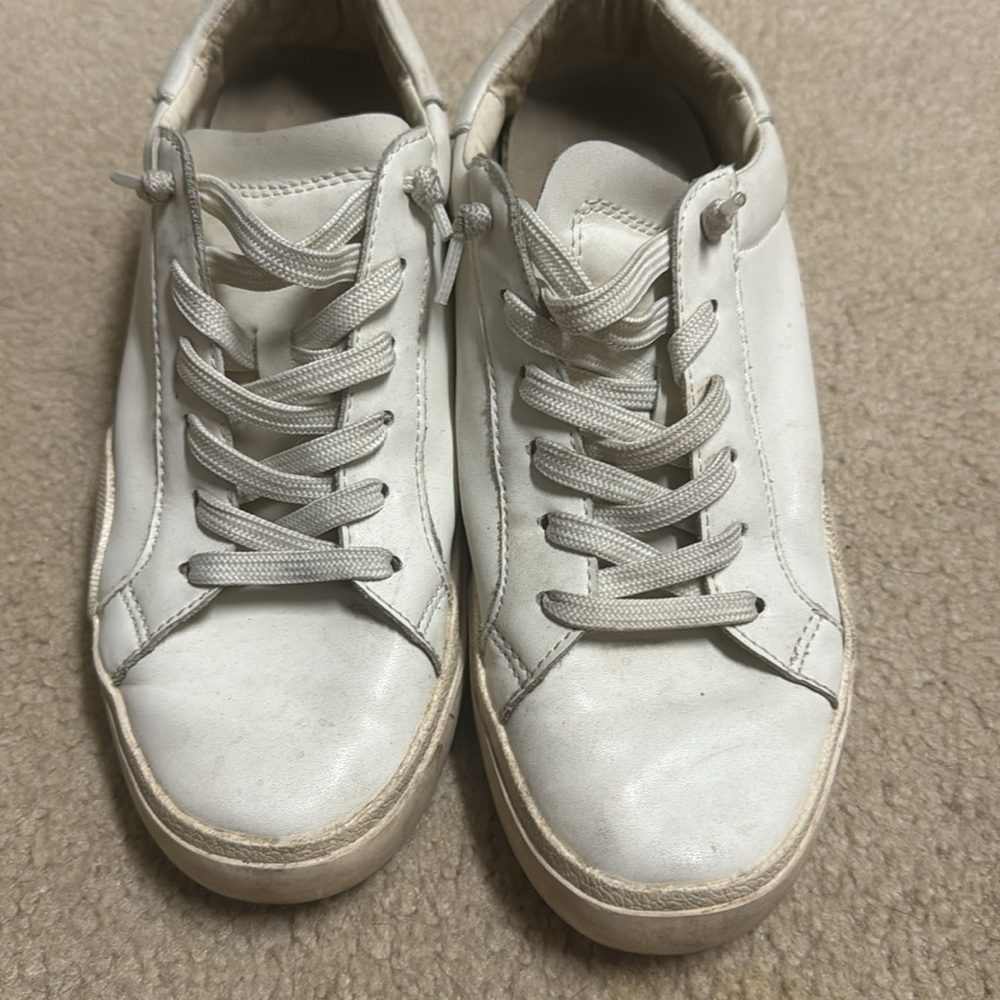 Dolce Vita Wedge sneakers White Leather Sneakers